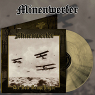 MINENWERFER Der Rote Kampfflieger LP , GOLD WITH BLACK MARBLE [VINYL 12"]